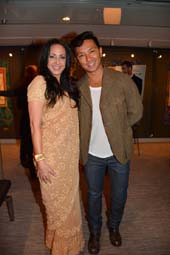 Angela B Thomas Filmmaker and Prabal Gurung Designer. Photo by: Rose Billings/Blacktiemagazine.com