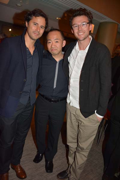 Franck, Kaz and Jonathan. Photo by: Rose Billings/Blacktiemagazine.com