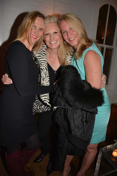 Susan Duffy, Dianne Bernhard and Hilary Weldon. Photo by: Rose Billings/Blacktiemagazine.com