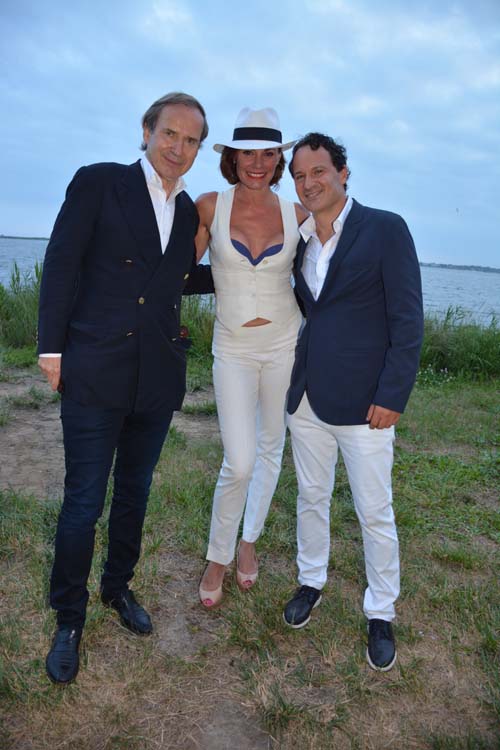 Simon de Pury (Honoree), LuAnn De Lesseps and David Hryck. Photo by: Rose Billings/Blacktiemagazine.com
