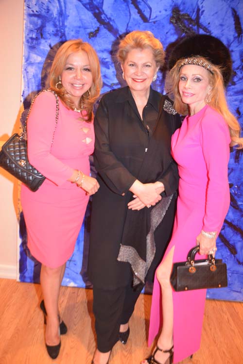 Adele Nino, Ambassador Katalin Bogyay FRSA,FWAAS, and Joy Marks. Photo by: Rose Billings/Blacktiemagazine.com