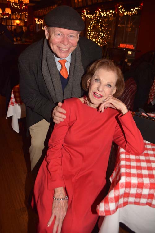Joel Vig and Joan Copeland.  Photo by:  Rose Billings/Blacktiemagazine.com