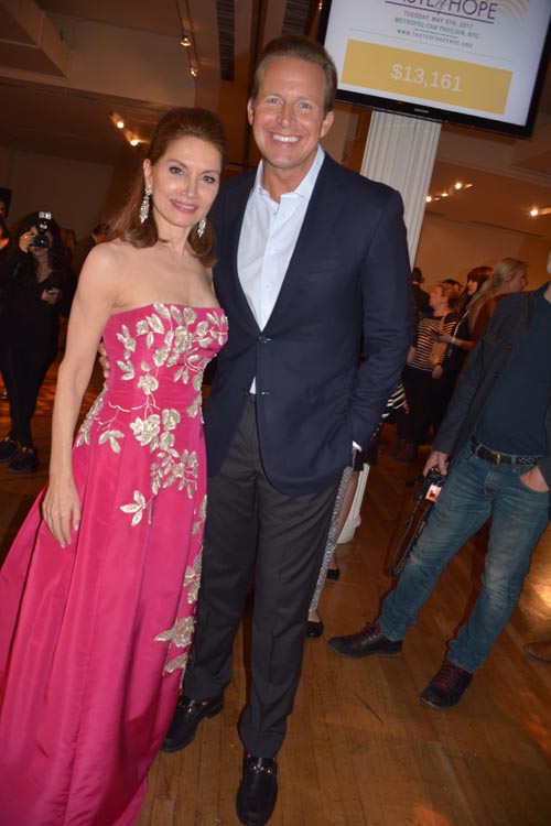 Jean Shafiroff and Chris Wragge. Photo by: Rose Billings/Blacktiemagazine.com