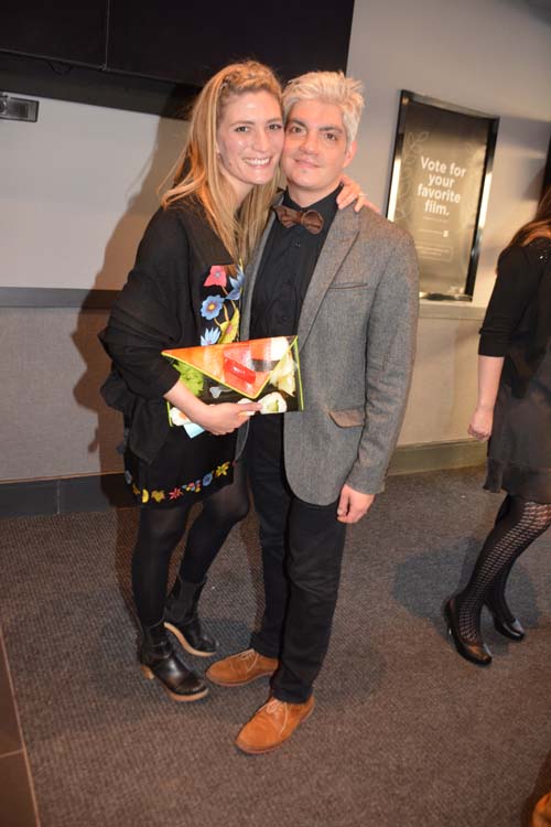 Jenny Mushkin-Goldman and Producer Jared Goldman . Photo by: Rose Billings/Blacktiemagazine.com