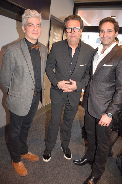 Jared Goldman, Ken H. Keller, and Marc Simon. Photo by: Rose Billings/Blacktiemagazine.com