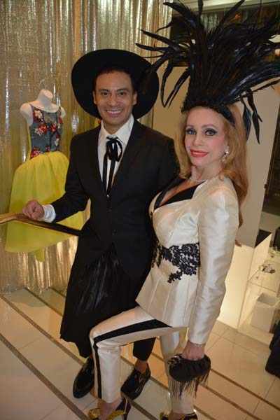 Victor dE Souza and Joy Marks. Photo by: Rose Billings/Blacktiemagazine.com