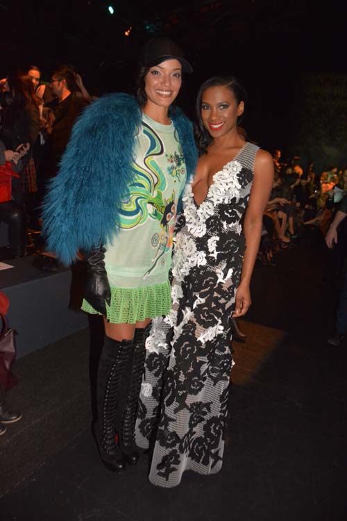Selita Ebanks and Vicky Jendy. Photo by: Rose Billings/Blacktiemagazine.com