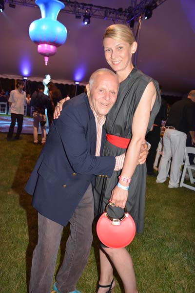Henry Buehl and Daniela Zahradnikova. Photo by: Rose Billings/Blacktiemagazine.com