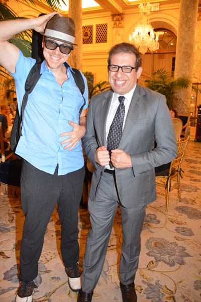 Aldo Perez and Edward Einhorn. Photo by: Rose Billings/Blacktiemagazine.com