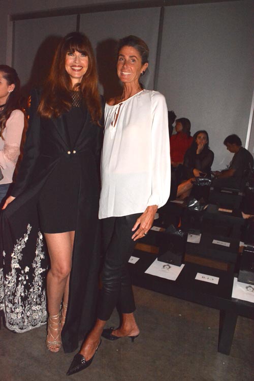 Carol Alt and Sommers Farkas. Photo by: Rose Billings/Blacktiemagazine.com
