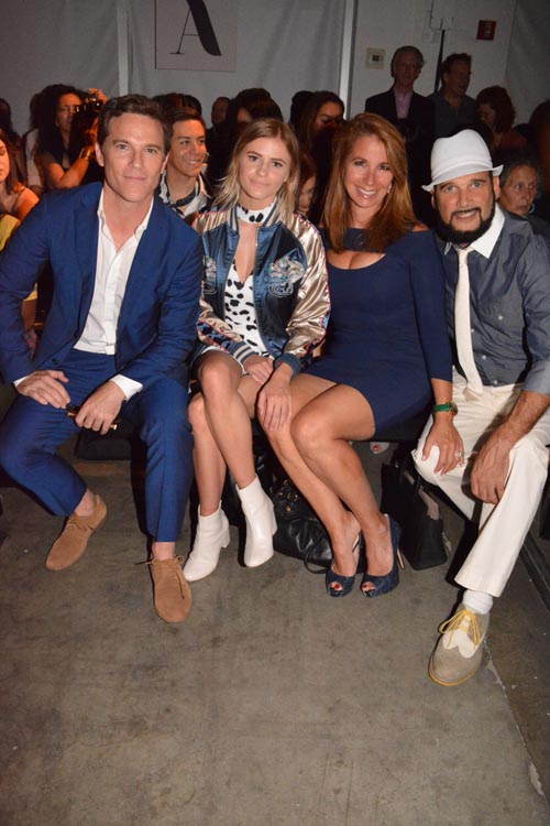 Mike Doyle, Zoe Lazerson, Jill Zarin, and Philip Block. Photo by: Rose Billings/Blacktiemagazine.com