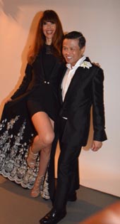 Carol Alt and Zang Toi. Photo by: Rose Billings/Blacktiemagazine.com