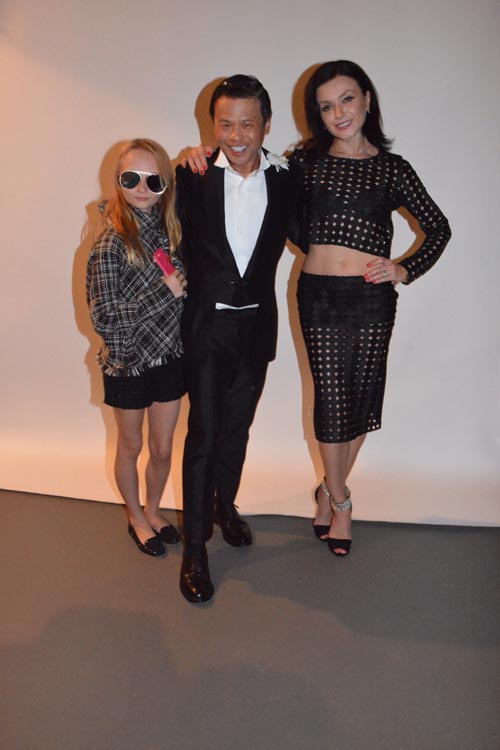 Emma Beloserkasky, Zang Toi and Irina Dvorovenko. Photo by: Rose Billings/Blacktiemagazine.com