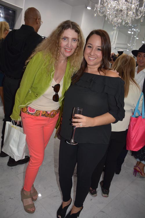 Joyce Brooks and Sharon Dworkis. Photo by: Rose Billings/Blacktiemagazine.com