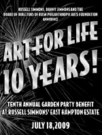 rush philanthropic arts foundation, art for life