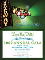 Arts Horizons 2009 Gala
