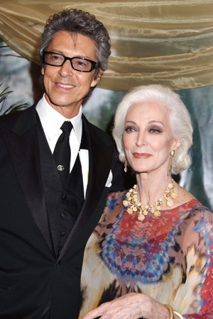 Tommy Tune and Carmen DellOrefice
