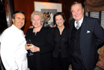 Chef Daniel Boulud, Egidiana Maccioni, Marcia Stein, Sirio Maccioni