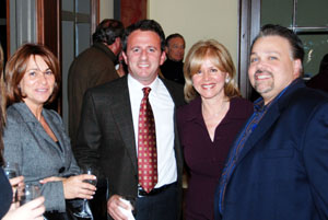Mary Giorgi of Ceebraid Signal, Jason Schlesinger (Developer of Highgrove), Pari Kreutter Hirsch, Dir. of Sales & Marketing and Eddie Gublet of Ceebraid, parent company for Highgrove