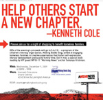 Kenneth Cole & Making Books Sing Shopping Night
