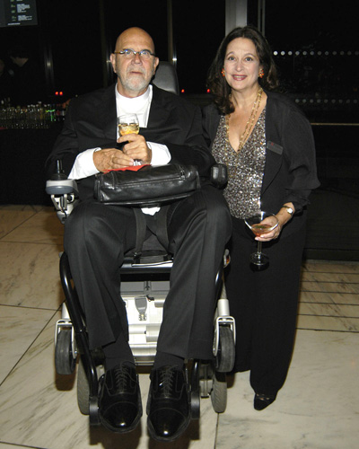 Chuck Close and Susan Solomon