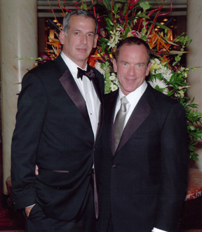 Alberto Arias and Wood Kinnard, Voices of Pride Wine & Cosmos Chairmen