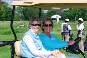  2009 co-chairs from the 2008 Pro Am. Pictured are Robin Zafirovski (left) 