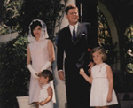 President John Kennedy, Jackie Kennedy, John Kennedy Jr., Caroline Kennedy