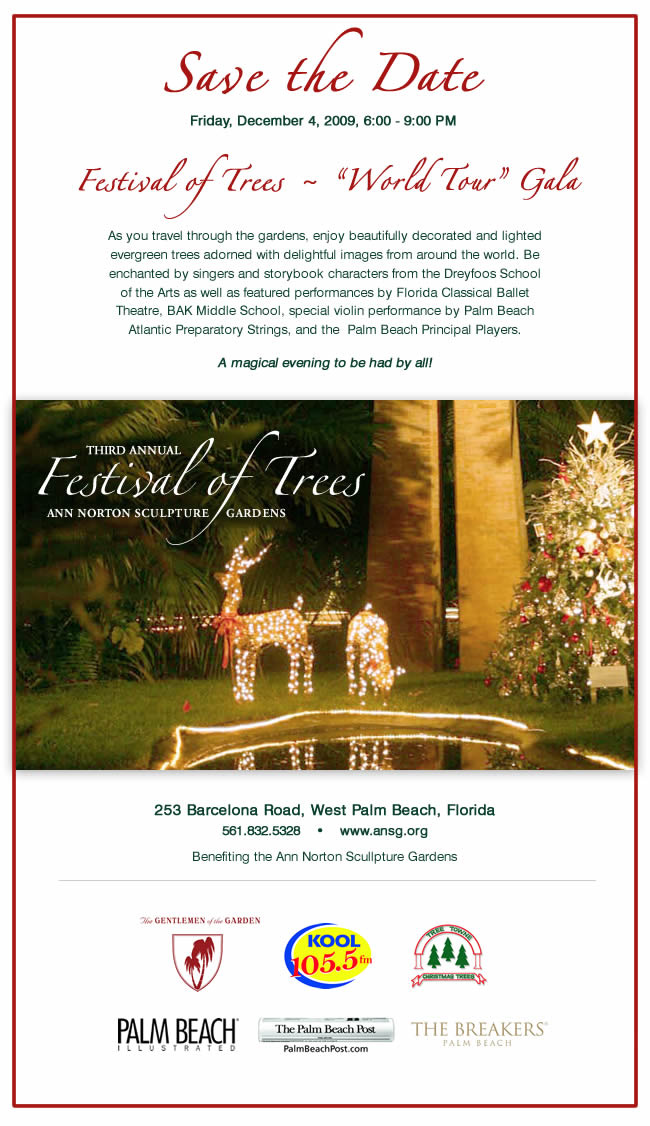 Festival of Tree "World Tour" Gala