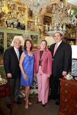 Tom and Carol Kirchhoff, Melanie and Chris Hill