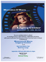 Maureen O'Hara Legacy Center, New York Athletic Club
