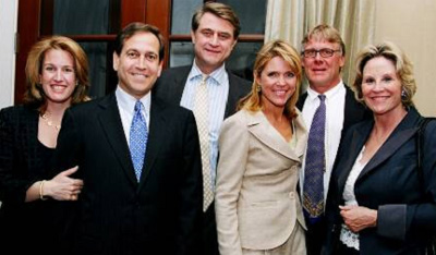 Jill Plancher with Kevin Plancher, MD, Joe and Edie Hill, Mark and Ellen Yacura