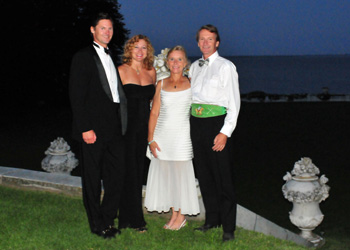 Dave and Jr. Bullis with Stephanie and Christer Still