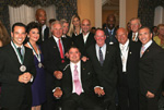 The 23rd Annual Great Sports Legends Dinner benefiting The Buoniconti Fund to Cure Paralysis (national fundraising arm of The Miami Project to Cure Paralysis) took place this evening at Waldorf=Astoria. Master of Ceremonies was Bob Costas. 2008 Great Sports Legends honorees: Andre Agassi, Jerry Rice, Scottie Pippen, Joe Gibbs, Helio Castroneves, Richard “Goose” Gossage, Ray “Boom Boom” Mancini, Angelo Dundee and Gabrielle Reece