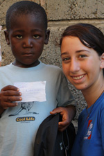 Step By Step Foundation, Danilea and little boy from Haiti