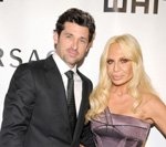 patrick dempsey, donatella versace
