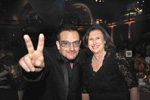 Bono and Museum President Ellen V. Futter at the American Museum of Natural History’s 2009 Museum Gala © AMNH/D. Finnin