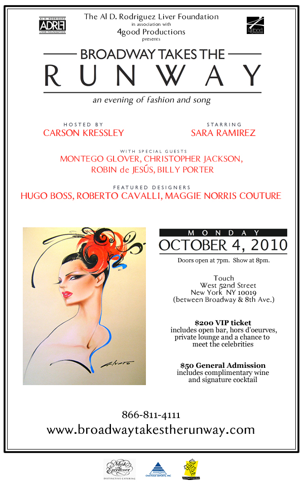 Broadway Takes the Runway, New York Celebrity Philanthropy