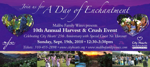10th Annual Harvest & Crush Honoring City Hearts