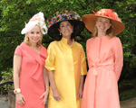 Gillian Miniter, Muffie Miller and Vicki Foley at The Central Park Conservancy Women's Committee Frederick Law Olmsted Awards Luncheon 2009