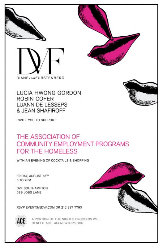 An Evening of Cocktails & Shopping to Benefit to Benefit ACE, DVF, Robin Cofer, Jean Shafiroff, Lucia Hwong-Gordon, LuAnn de Lesseps, charity, philanthropy
