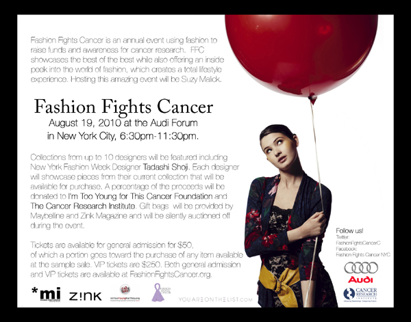 Fashion Fights Cancer