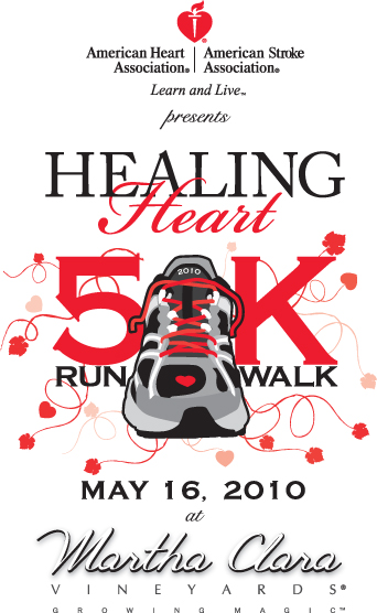 Haeling Heart 5K Run/Walk, American Heart Association, American Stroke Association