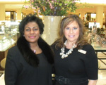 Yolette Bonnet, chief executive officer for FoundCare and Laura Gallo,