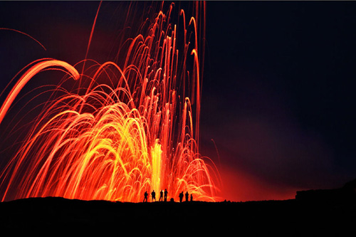 Volcano:  By Lewis Kemper