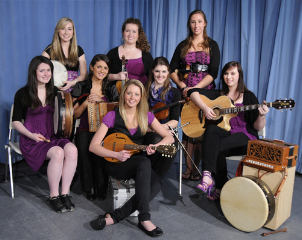 Girsa (the band performing at the dinner dance - an all female traditional Irish band from Pearl River, NY)
