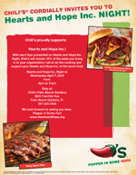 Hearts and Hope Inc Night at Chilis Palm Beach Gardens