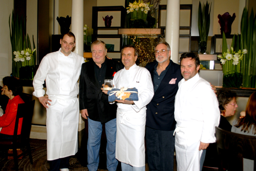 Daniel Humm, Sirio Maccioni, Daniel Boulud, Bob Grimes, Michel Troisgros