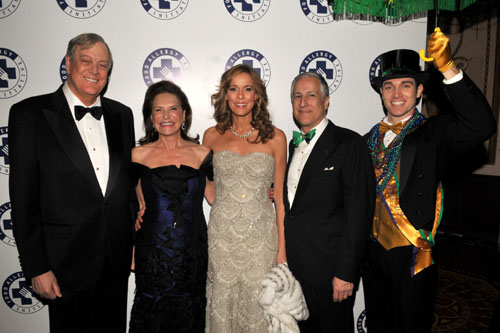 David Koch, Sharyn Mann, Julia Koch Todd Slotkin
