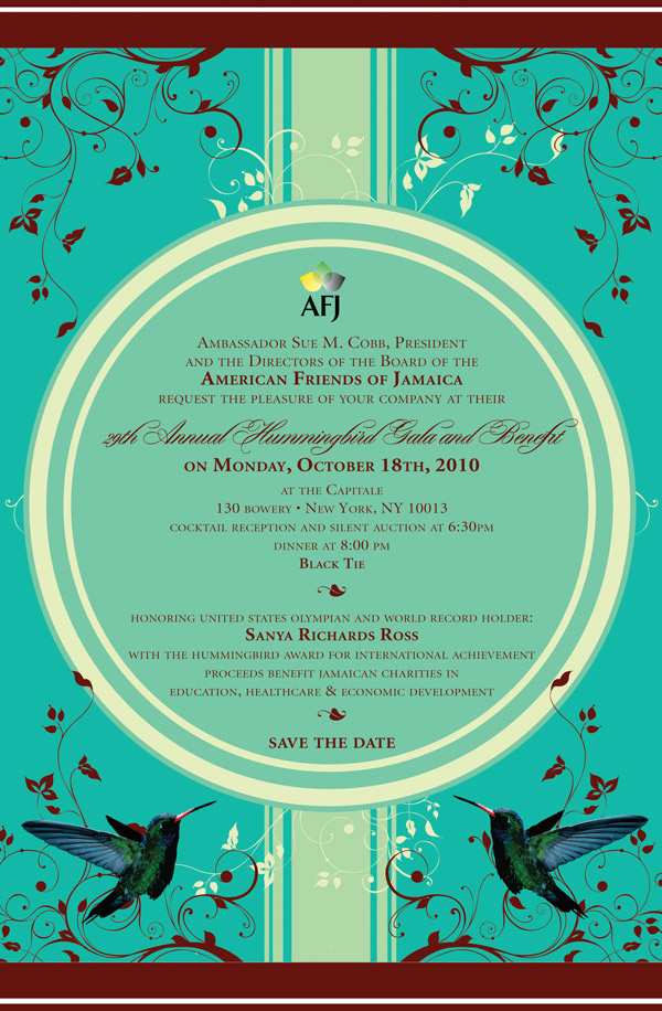 The American Friends of Jamaica Hummingbird Gala